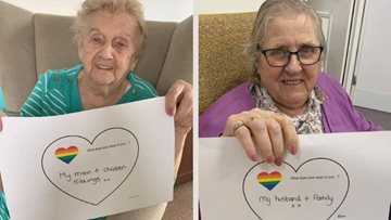 Northumberland care home celebrates Pride Month